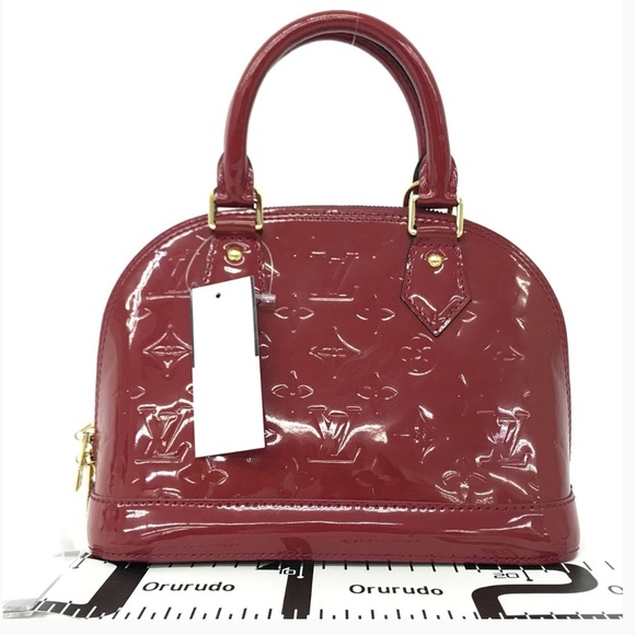 Authentic LOUIS VUITTON Verni Monogram Alma BB 2Way Shoulder Bag - Picture 2 of 7